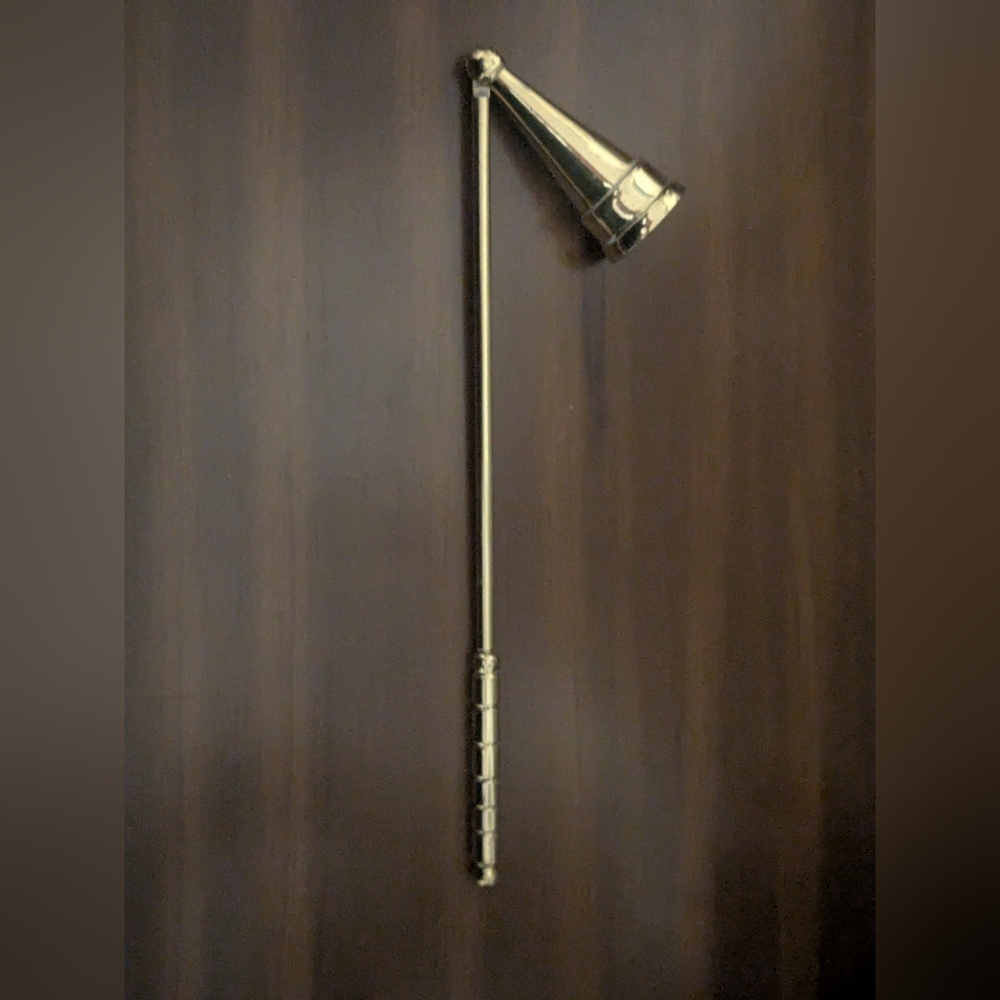 Sophisticated Gold Candle Snuffer